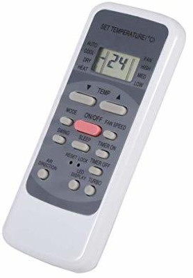 HopShop BLUE STAR Split/Window Air Conditioner Remote BLUE STAR AC 02 Split/Window Air Conditioner Remote Remote Controller(White)