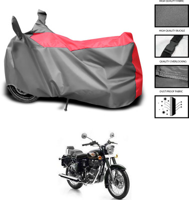 PAGORA Waterproof Two Wheeler Cover for Royal Enfield(Electra, Grey)