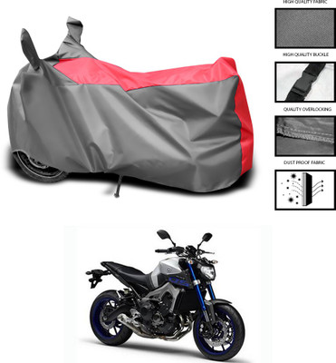 PAGORA Waterproof Two Wheeler Cover for Yamaha(MT-09, Grey)