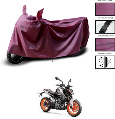 CODOKI Waterproof Two Wheeler Cover for KTM(200 Duke, Maroon)