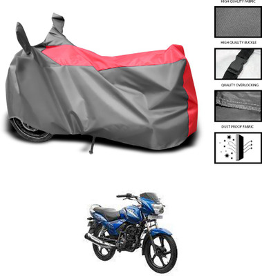 CODOKI Waterproof Two Wheeler Cover for TVS(Star City Plus, Grey, Blue)