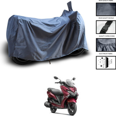 PAGORA Waterproof Two Wheeler Cover for Suzuki(Burgman Street, Grey)
