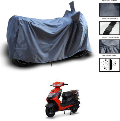 CODOKI Waterproof Two Wheeler Cover for Ampere(Zeal, Grey)