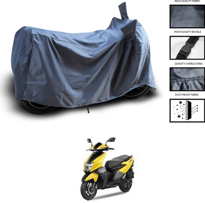 CODOKI Waterproof Two Wheeler Cover for TVS(Scooty, Grey)