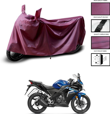 PAGORA Waterproof Two Wheeler Cover for Honda(CBR 150R, Maroon)