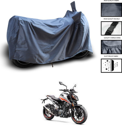 CODOKI Waterproof Two Wheeler Cover for KTM(Duke 390 ABS, Grey)