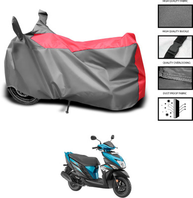 ANTHUB Waterproof Two Wheeler Cover for Yamaha(Ray ZR, Grey, Blue)