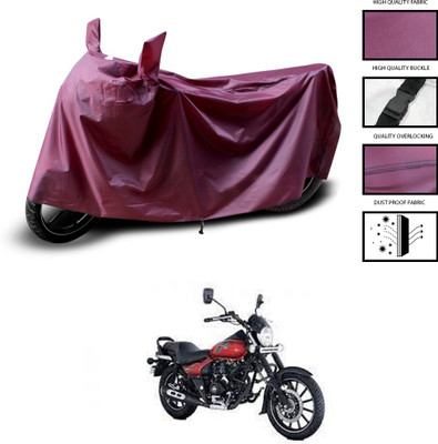 CODOKI Waterproof Two Wheeler Cover for Bajaj(Avenger Street 160, Maroon)