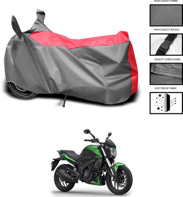 PAGORA Waterproof Two Wheeler Cover for Bajaj(Dominar 400, Grey)