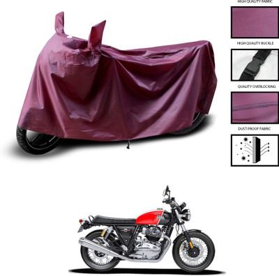 CODOKI Waterproof Two Wheeler Cover for Royal Enfield(Interceptor 650, Maroon)