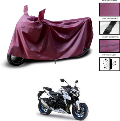 CODOKI Waterproof Two Wheeler Cover for Suzuki(GSX, Maroon)