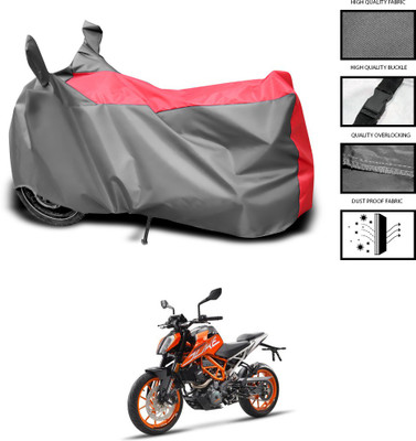 PAGORA Waterproof Two Wheeler Cover for KTM(Duke 390, Grey)