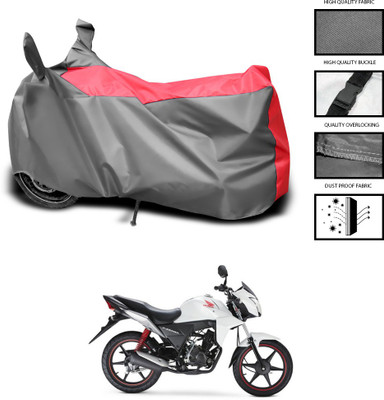 CODOKI Waterproof Two Wheeler Cover for Honda(CB Twister, Grey, Blue)