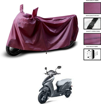 PAGORA Waterproof Two Wheeler Cover for Ampere(Magnus, Maroon)