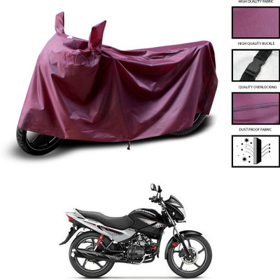 CODOKI Waterproof Two Wheeler Cover for Hero(MotoCorp Glamour, Maroon)