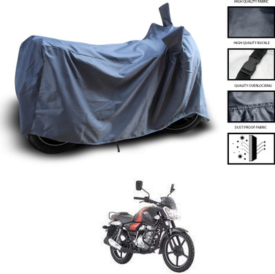 CODOKI Waterproof Two Wheeler Cover for Bajaj(V12, Grey)