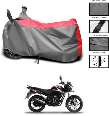 CODOKI Waterproof Two Wheeler Cover for Bajaj(Discover 150 s, Grey, Blue)