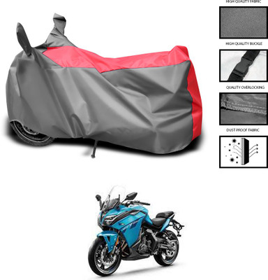 PAGORA Waterproof Two Wheeler Cover for CFMoto(650GT, Grey)