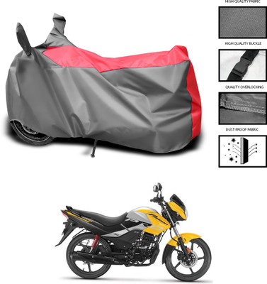 PAGORA Waterproof Two Wheeler Cover for Hero(Passion, Grey)