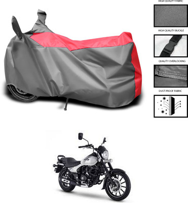 PAGORA Waterproof Two Wheeler Cover for Bajaj(Avenger Street 220, Grey)