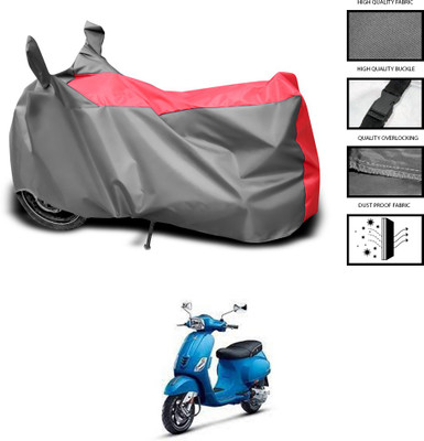 CODOKI Waterproof Two Wheeler Cover for Piaggio(SXL 125 BS6, Grey, Blue)