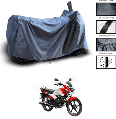 CODOKI Waterproof Two Wheeler Cover for Hero(Splendor I Smart, Grey)