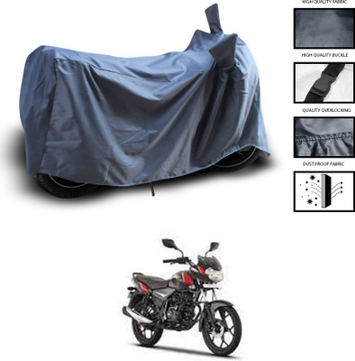 CODOKI Waterproof Two Wheeler Cover for Bajaj(Discover 110, Grey)