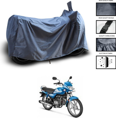 PAGORA Waterproof Two Wheeler Cover for Hero(HF Deluxe, Grey)