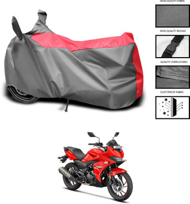 CODOKI Waterproof Two Wheeler Cover for Hero(MotoCorp Xtreme 200S, Grey, Blue)