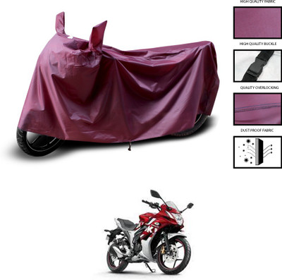 CODOKI Waterproof Two Wheeler Cover for Suzuki(Gixxer SF, Maroon)