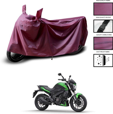 PAGORA Waterproof Two Wheeler Cover for Bajaj(Dominar, Maroon)