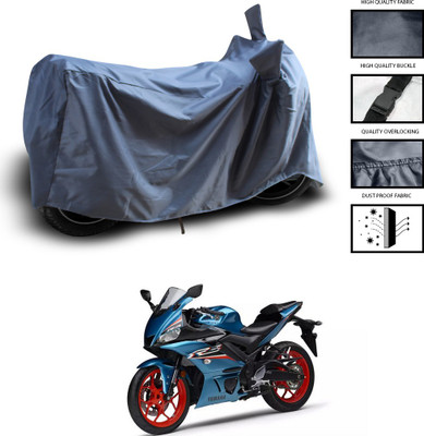 CODOKI Waterproof Two Wheeler Cover for Yamaha(YZF R3, Grey)