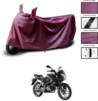 CODOKI Waterproof Two Wheeler Cover for Bajaj(Pulsar AS 150, Maroon)