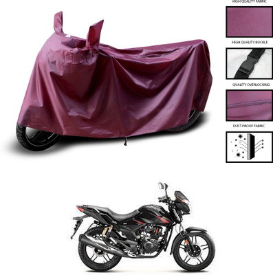 PAGORA Waterproof Two Wheeler Cover for Hero(CBZ Extreme, Maroon)