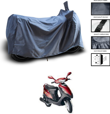 CODOKI Waterproof Two Wheeler Cover for Kinetic(Nova, Grey)