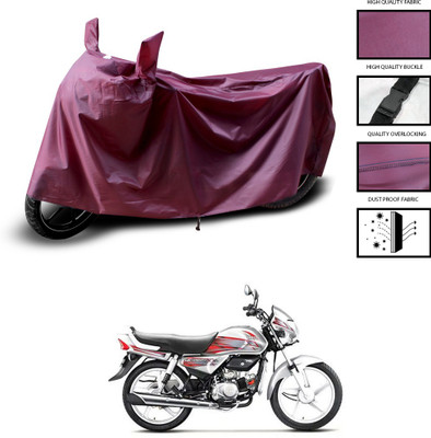 CODOKI Waterproof Two Wheeler Cover for Hero(MotoCorp HF Deluxe, Maroon)
