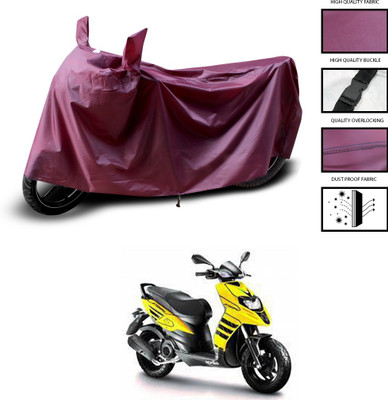 GOSHIV-car and bike accessories Waterproof Two Wheeler Cover for Aprilia(Storm 125, Maroon)