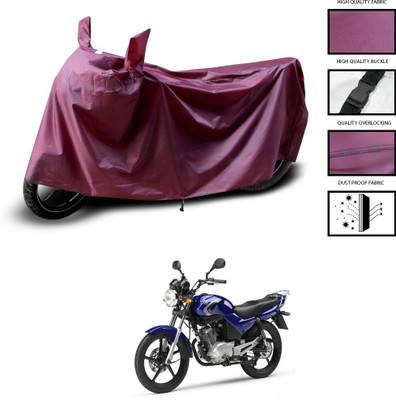PAGORA Waterproof Two Wheeler Cover for Yamaha(YBR 110, Maroon)
