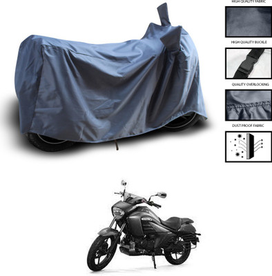 CODOKI Waterproof Two Wheeler Cover for Suzuki(intruder 150, Grey)