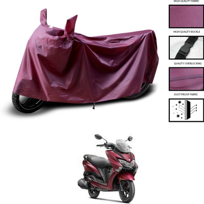 PAGORA Waterproof Two Wheeler Cover for Suzuki(Burgman Street, Maroon)