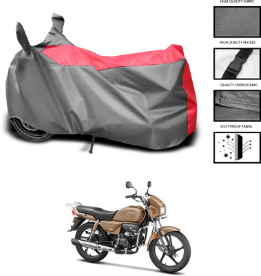 CODOKI Waterproof Two Wheeler Cover for Hero(Splendor Plus, Grey, Blue)