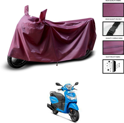 PAGORA Waterproof Two Wheeler Cover for Hero(Pleasure, Maroon)