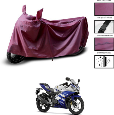 CODOKI Waterproof Two Wheeler Cover for Yamaha(R15 s, Maroon)