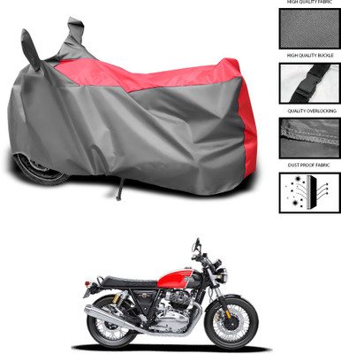 PAGORA Waterproof Two Wheeler Cover for Royal Enfield(Interceptor 650, Grey)