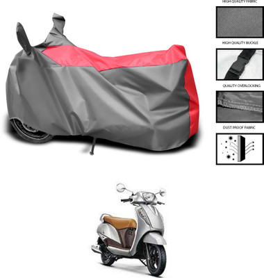 CODOKI Waterproof Two Wheeler Cover for Suzuki(Access, Grey, Blue)