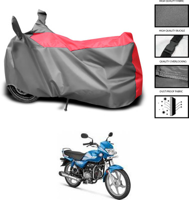 CODOKI Waterproof Two Wheeler Cover for Hero(HF, Grey, Blue)