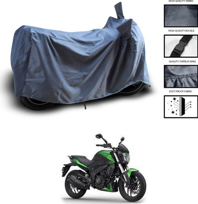 CODOKI Waterproof Two Wheeler Cover for Bajaj(Dominar 400, Grey)