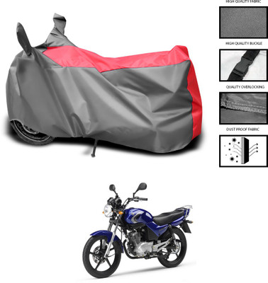 CODOKI Waterproof Two Wheeler Cover for Yamaha(YBR 110, Grey, Blue)