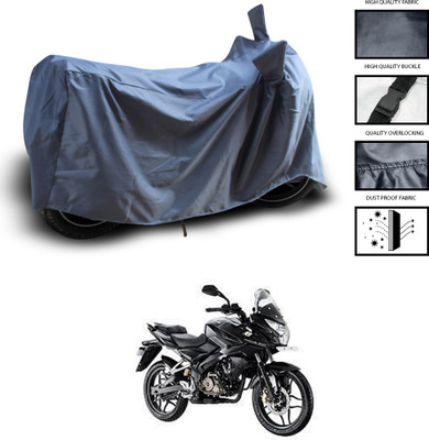 CODOKI Waterproof Two Wheeler Cover for Bajaj(Pulsar AS 150, Grey)