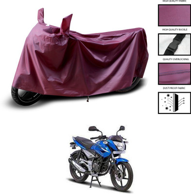 CODOKI Waterproof Two Wheeler Cover for Bajaj(XCD 125cc, Maroon)
